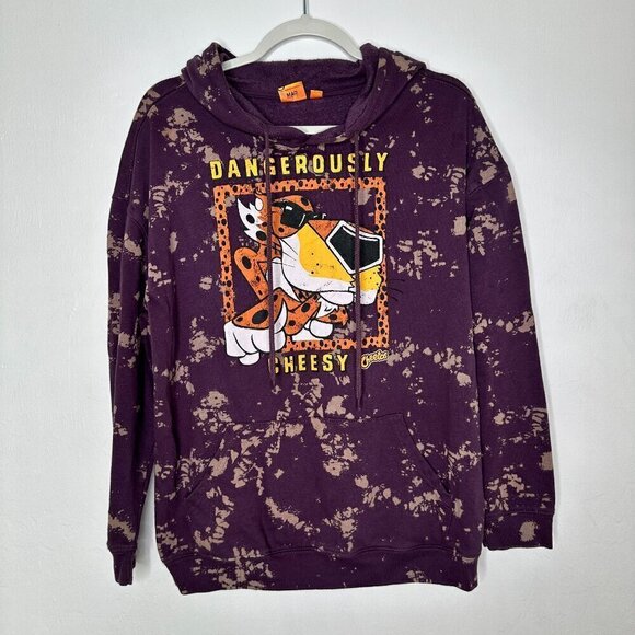 Cheetos Dangerously Cheesy Long Sleeve Tie-Dye Hoodie Size L - Picture 1 of 6